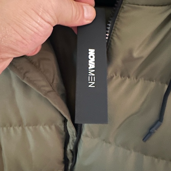 Mens Nova Jaden Coat XL in Olive (049) Brand New W/tags still attached - Picture 8 of 8